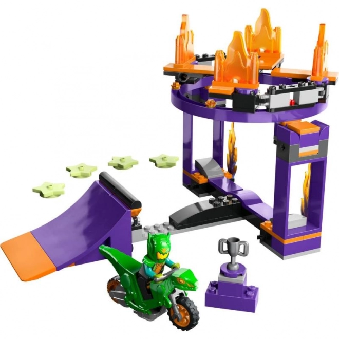 Stuntuitdaging met helling en hoepel LEGO City Stuntz