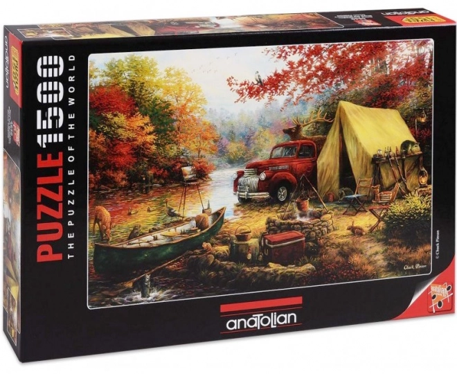 Puzzel Delen van de natuur 1500 stukjes