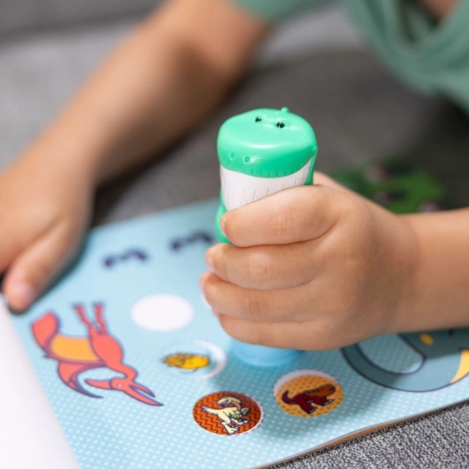 Kreativ-Set Aufkleber mit Dinosauriern – Melissa & Doug