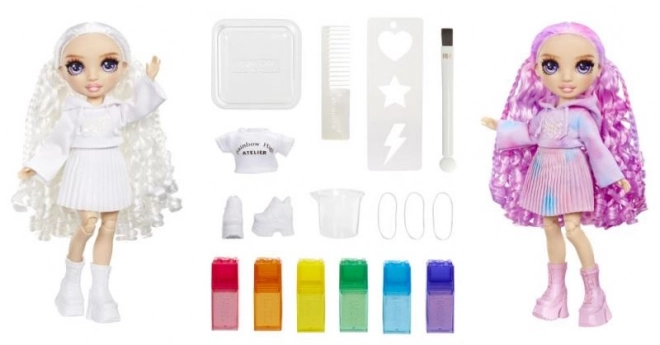 Rainbow High WaterColor pop - paarse ogen TV