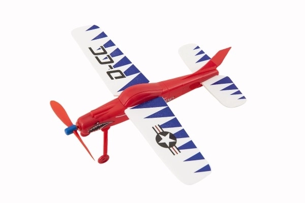 Aufziehbares Flugzeug 22 cm - tschechische Verpackung