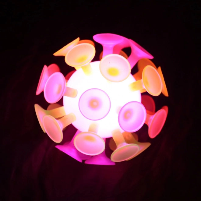 Zuignapbal 10cm met licht