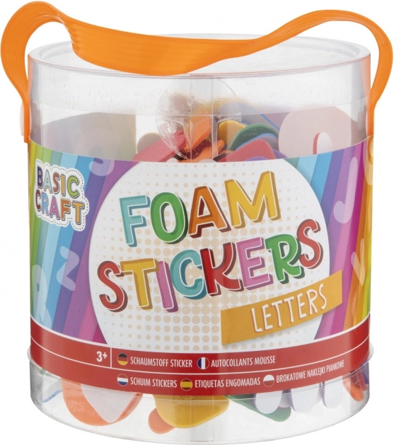 Autocollants en mousse - Lettres et chiffres