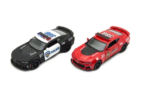 Deux versions de service : police et pompiers