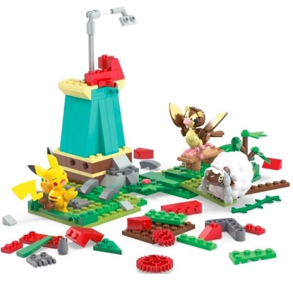 Bouwset Pokémon landelijke windmolen