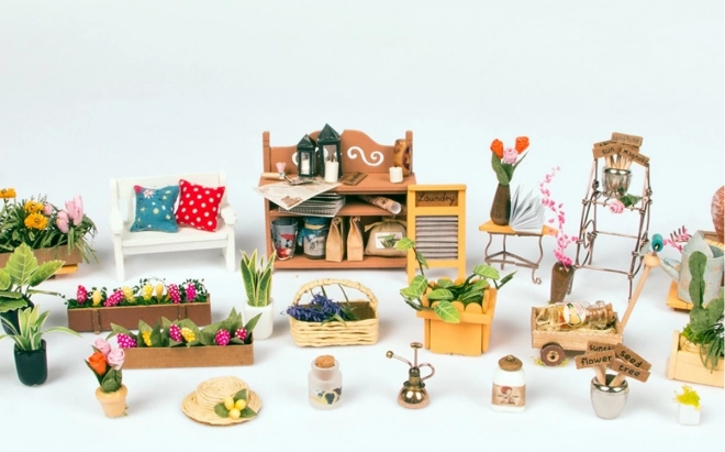 Millerova tuin - DIY miniatuurhuis
