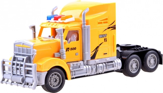 Striking tractor-unit lighting