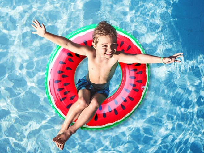 Watermelon Inflatable Pool Ring 70 cm