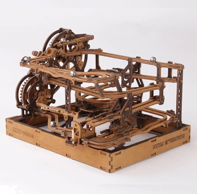 WOODEN CITY 3D houten puzzel Knikkerbaan 265 stukken