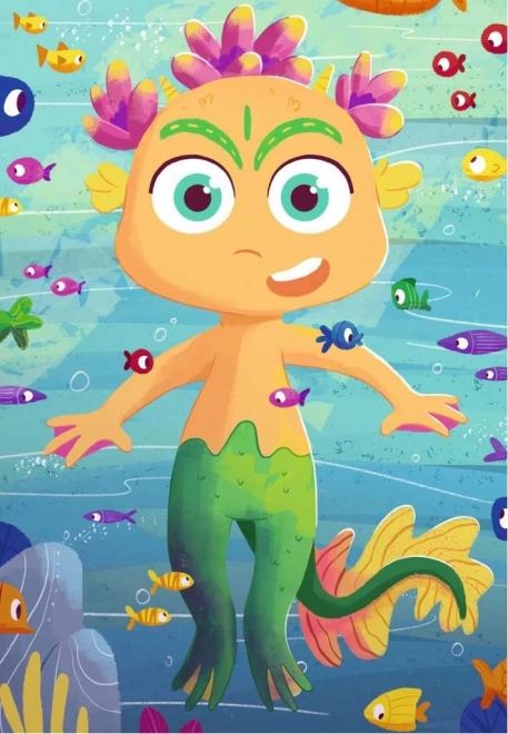 Ravensburger puzzel mix&match: zeemeerminnen en zeemonsters