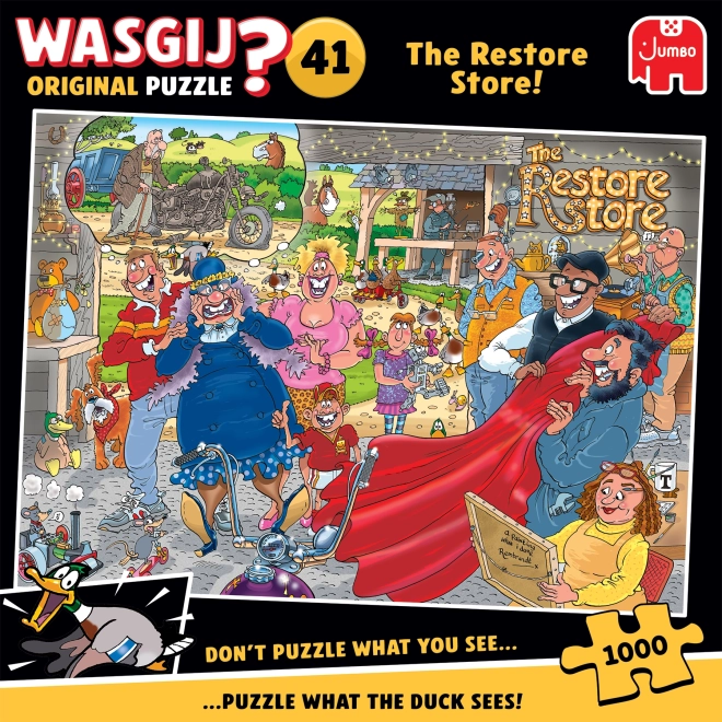 Puzzel WASGIJ 41: Winkelvernieuwing 1000 stukjes