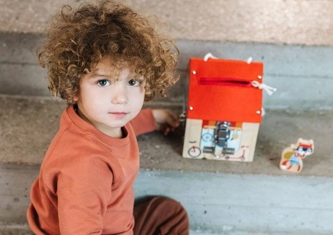 Lilliputiens – houten huisje met sloten