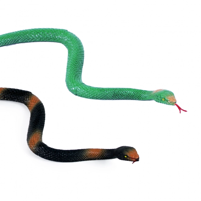 Rubber Snake 76 cm - Four Different Colors