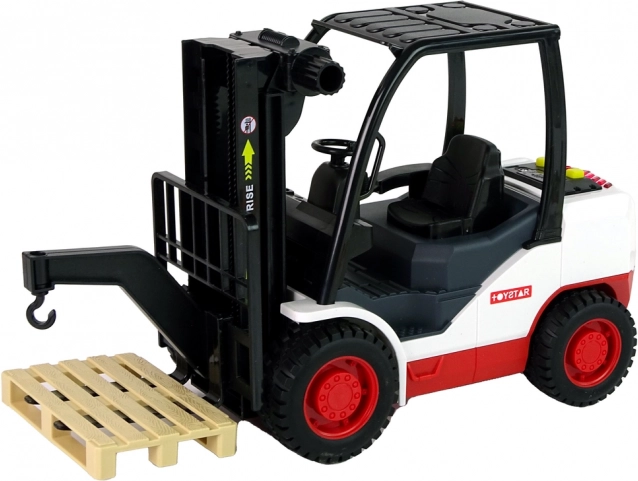 Functionele hef en realistische pallet