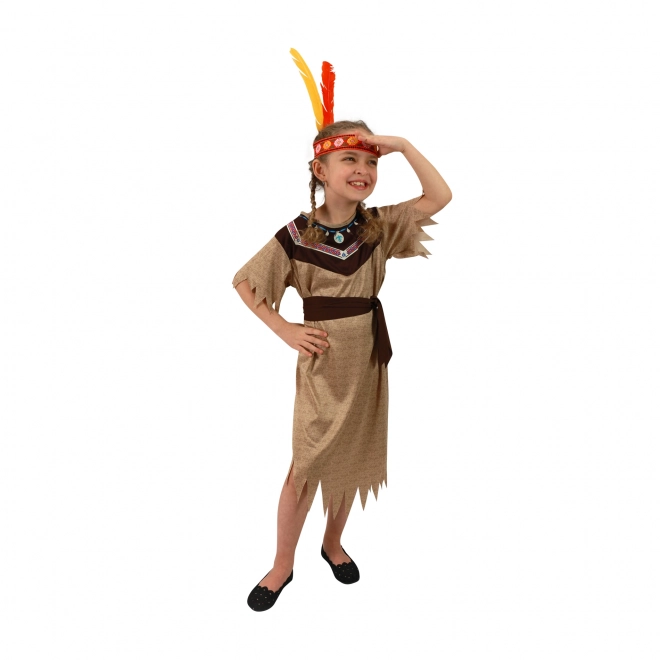 Costume indien pour enfant avec ceinture (S) e-emballage