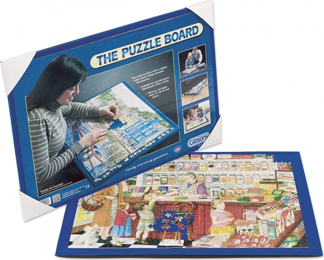 GIBSONS stevige puzzelonderlegger 77 × 55 cm