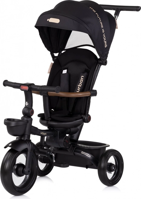 Tricycle with Canopy Urban 2-in-1 Blackberry
