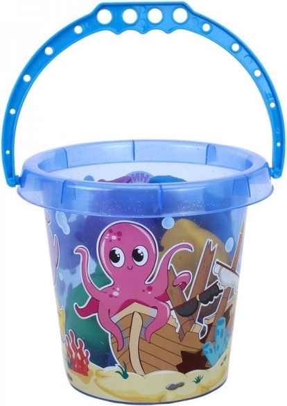 Praktische plastic emmer
