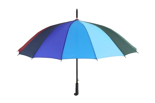 Uitschuifbare regenboogparaplu