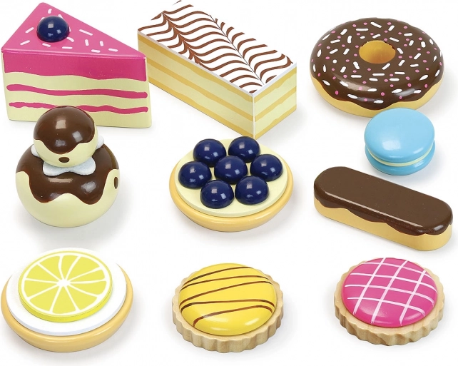 10 houten desserts voor creatief spel