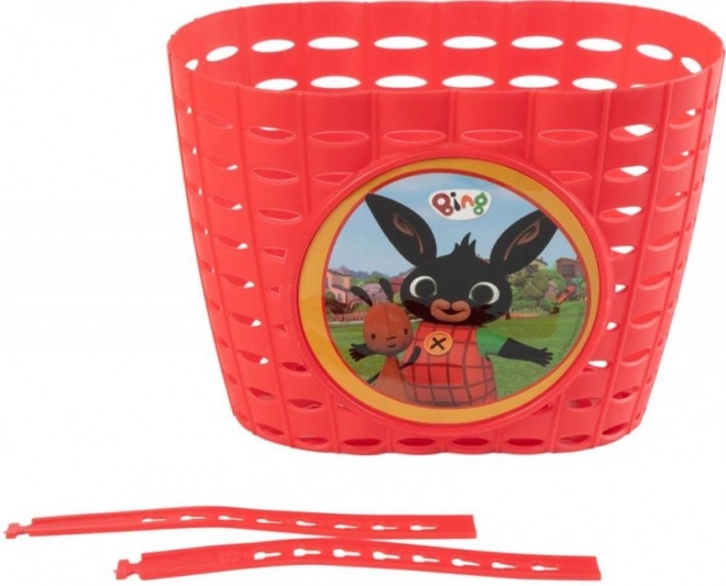 Kinderfietsmand met Bing-thema