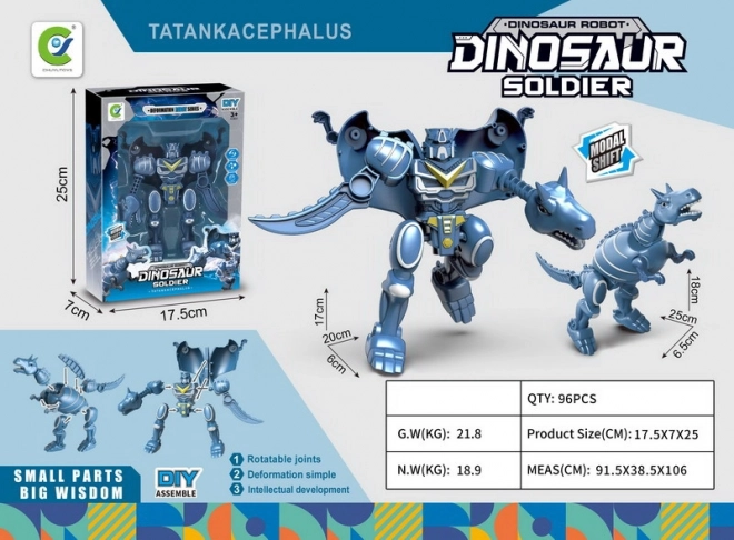 Dinosaure robotique 17 cm