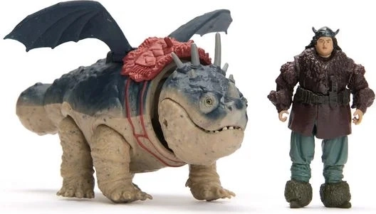Hoe tem je een draak - Draak en viking Gronckle en Rybinoha