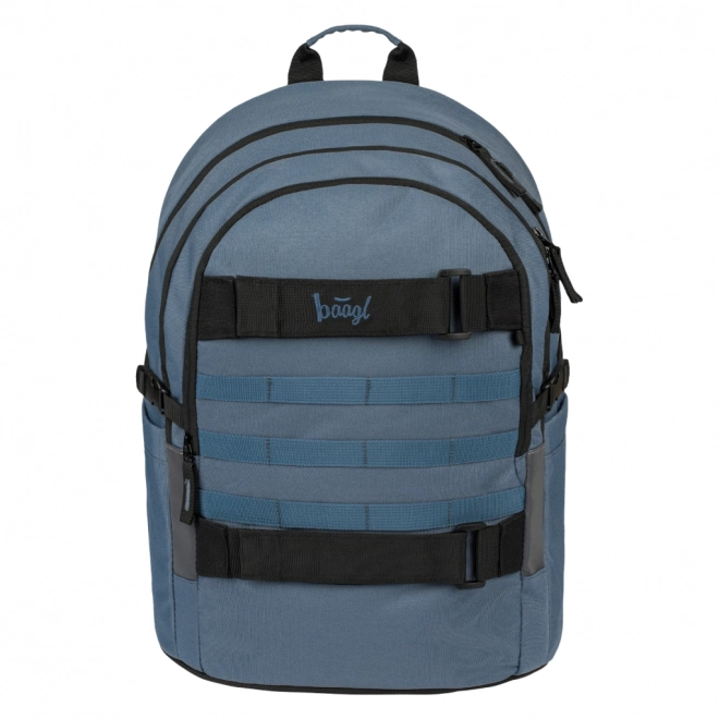 Set Schulranzen Skate Dust Blue: Rucksack, Federmäppchen, Sporttasche