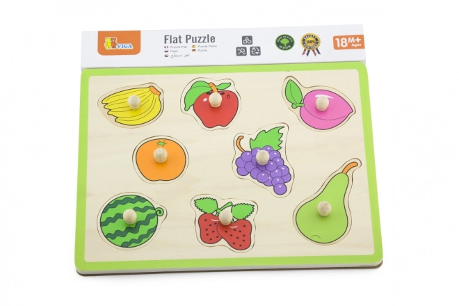 Puzzle en bois - fruits