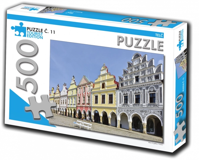Puzzel Telč toeristische editie 500 stukjes
