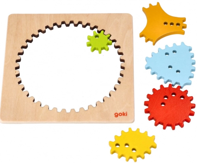 Houten spirograaf Goki