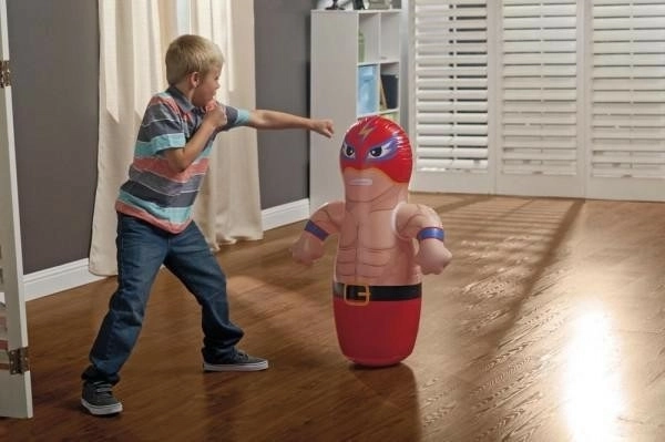 Opblaasbare boksfiguur voor kinderen