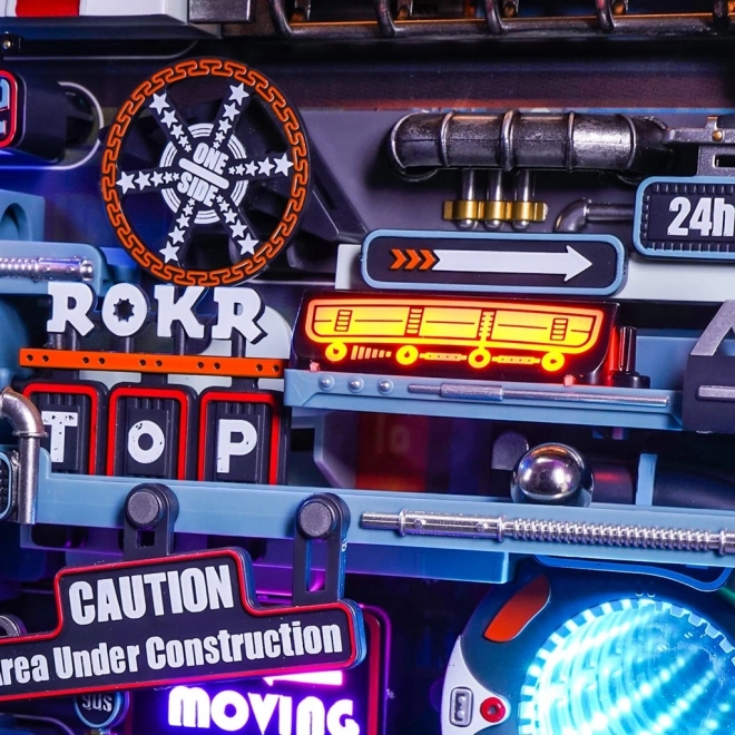 RoboTime 3D mechanische puzzel knikkerbaan Stad van het verleden