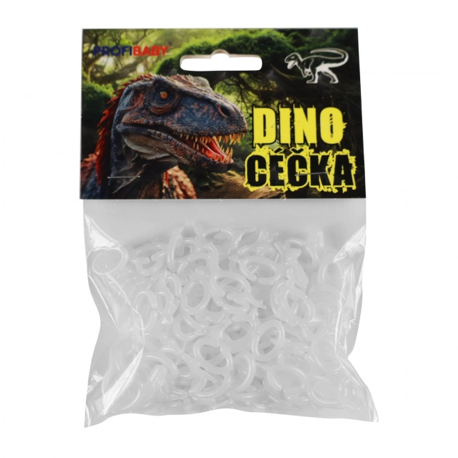 Dino Glowing C-links 150 pcs