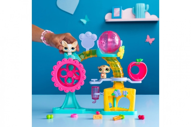 Littlest Pet Shop Spaßfabrik mit 2 Figuren
