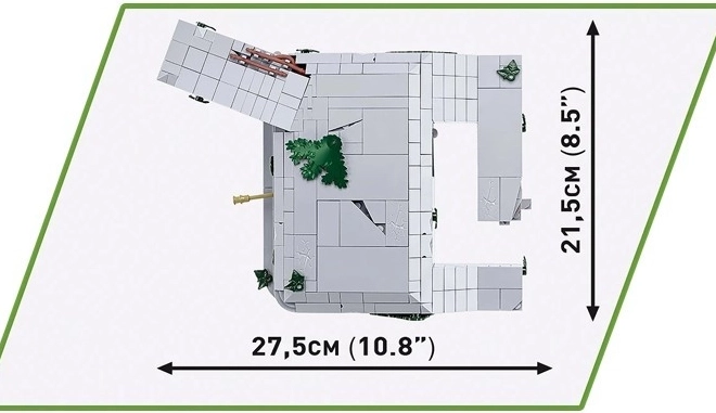 Bunkr Regelbau 667 van COBI blokken