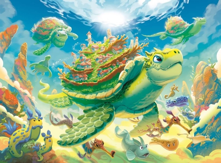 Ravensburger puzzel Magische onderwaterwereld XXL 200 stukjes