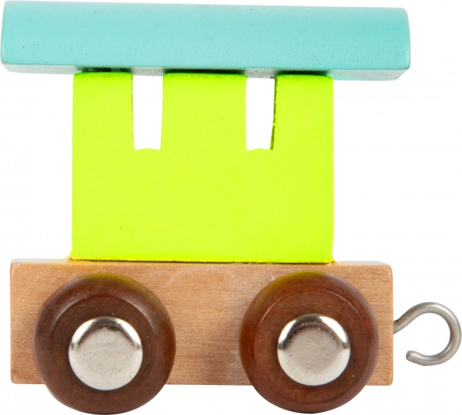 Small Foot gekleurde wagon voor houten treinbaan