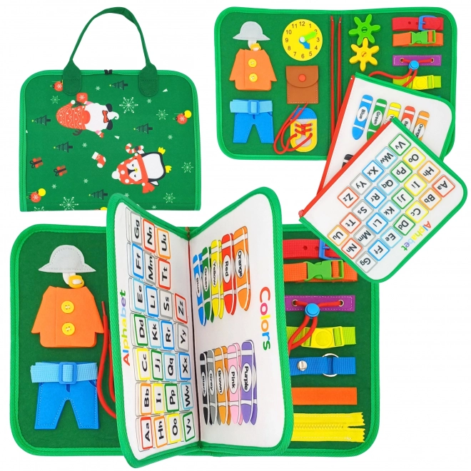 Educational Book Suitcase Montessori - Christmas Edition