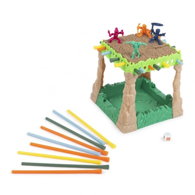 Board Game Jungle Adventure with Kinetic Sand