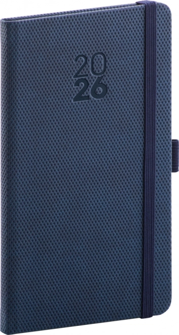 Pocket Diary Diamante Blue 2026
