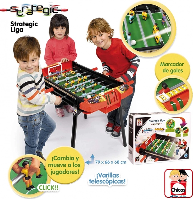Kinder tafelvoetbal Chicos Strategic League