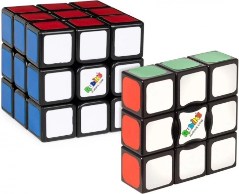 Cube de Rubik kit de démarrage : 3×3 et arête monocouche 3×3×1