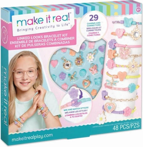 Kreativset zur Herstellung von Armbändern Linked Looks MAKE IT REAL