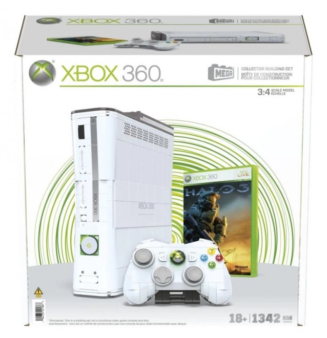 Mega Building Set Gaming Console Xbox 360