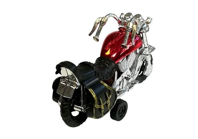 Set van motorfietsen met wind-op mechanisme, 4 stuks