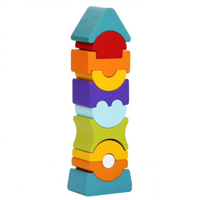 CUBIKA 12862 Tour d'équilibre IX - puzzle en bois 11 pièces