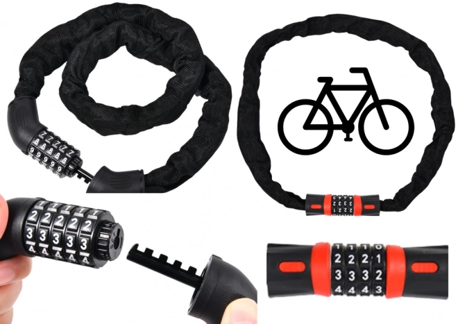 Antivol vélo Code numérique de cadenas