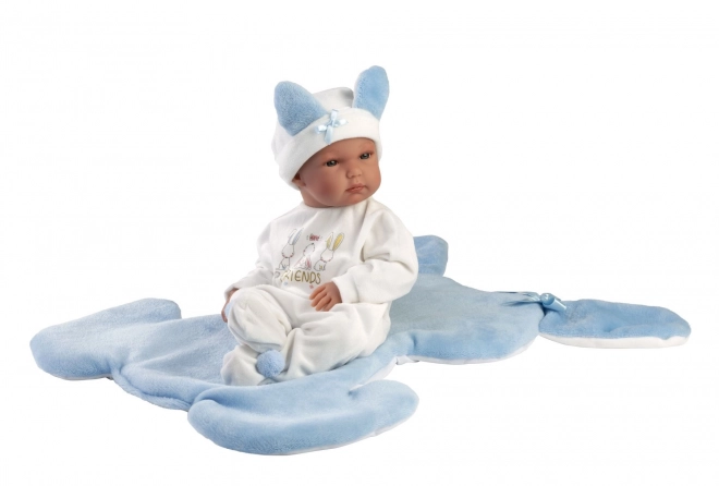 Llorens New Born - realistic baby boy 35 cm