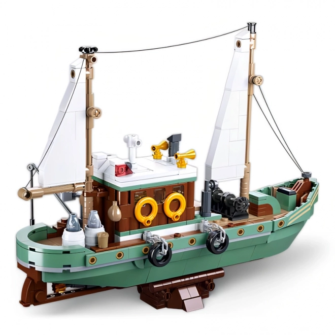 Sluban ModelBricks M38-B1119 Vissersboot Ellie